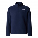 PULLOVER TNF TEEN GLACIER 1/4 ZIP SUMMIT NAVY